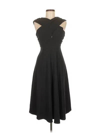 Pre-owned Asos Design Cocktail Dress In Black