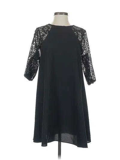 Pre-owned Asos Design Cocktail Dress In Black