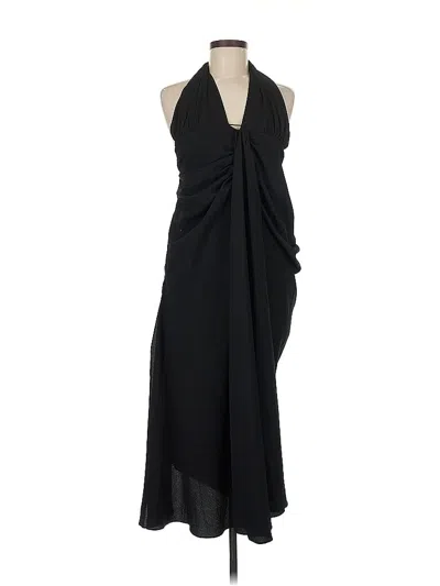 Pre-owned Asos Design Cocktail Dress In Black