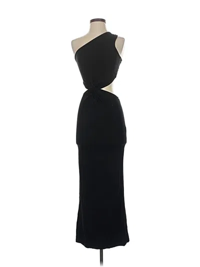 Pre-owned Asos Design Cocktail Dress In Black