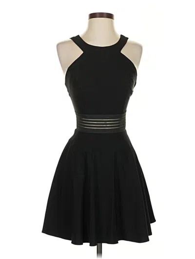 Pre-owned Asos Design Cocktail Dress In Black