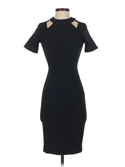 Pre-owned Asos Design Cocktail Dress In Black
