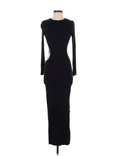Pre-owned Asos Design Cocktail Dress In Black