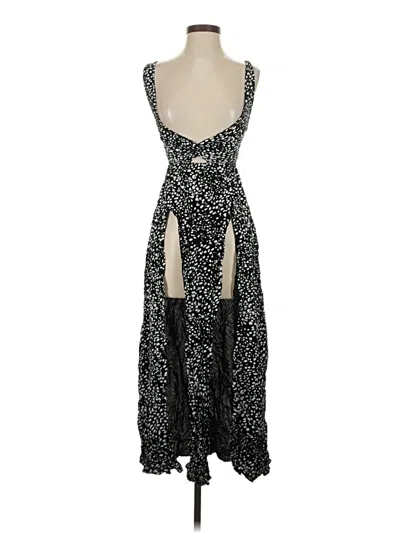 Pre-owned Asos Design Cocktail Dress In Black