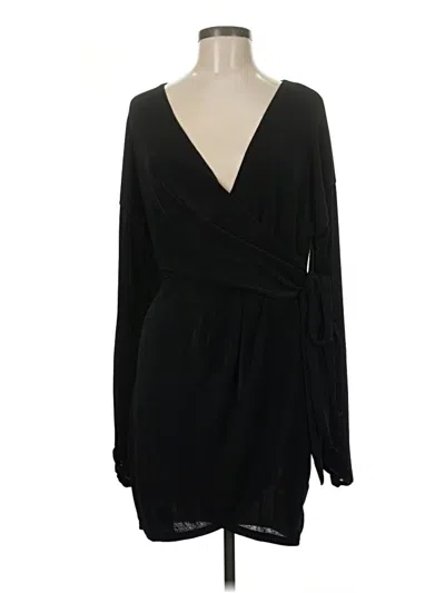 Pre-owned Asos Design Cocktail Dress In Black
