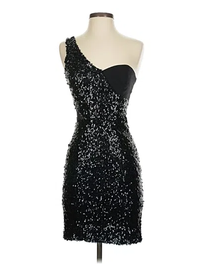 Pre-owned Asos Design Cocktail Dress In Black