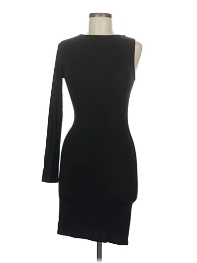 Pre-owned Asos Design Cocktail Dress In Black