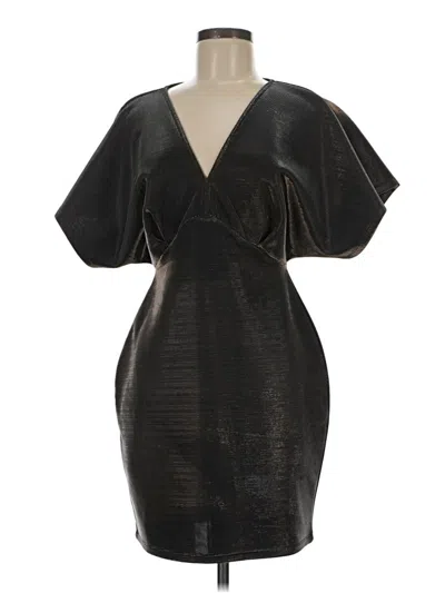 Pre-owned Asos Design Cocktail Dress In Black