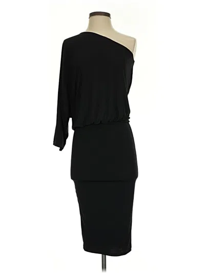 Pre-owned Asos Design Cocktail Dress In Black