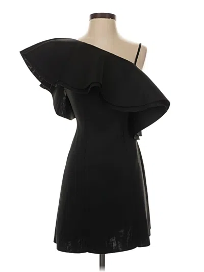 Pre-owned Asos Design Cocktail Dress In Black