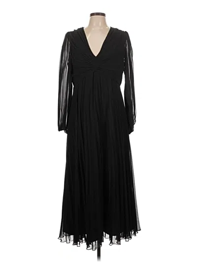 Pre-owned Asos Design Cocktail Dress In Black