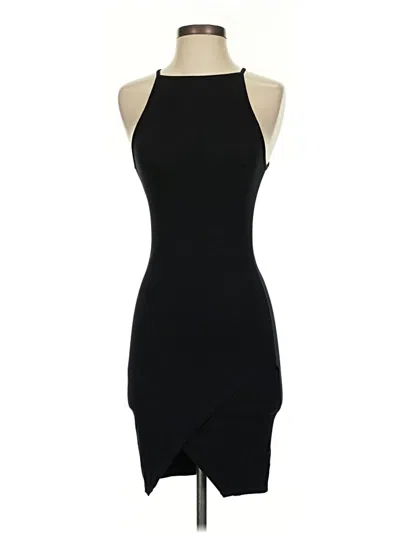 Pre-owned Asos Design Cocktail Dress In Black