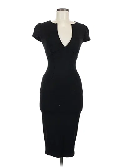 Pre-owned Asos Design Cocktail Dress In Black