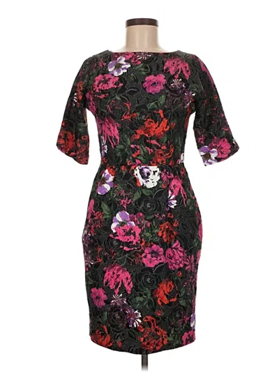 Pre-owned Asos Design Cocktail Dress In Black