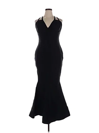 Pre-owned Asos Design Cocktail Dress In Black