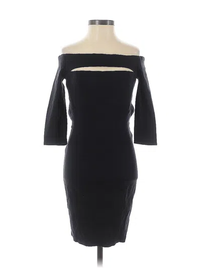 Pre-owned Asos Design Cocktail Dress In Black
