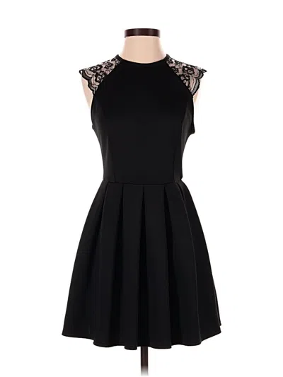 Pre-owned Asos Design Cocktail Dress In Black