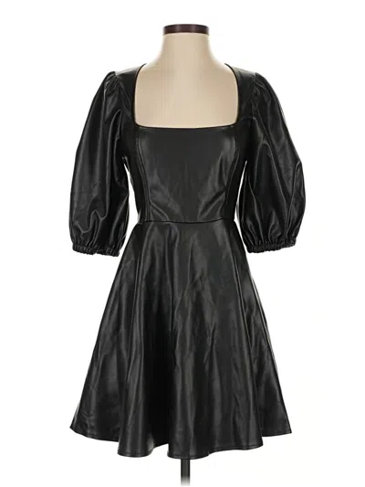 Pre-owned Asos Design Cocktail Dress In Black