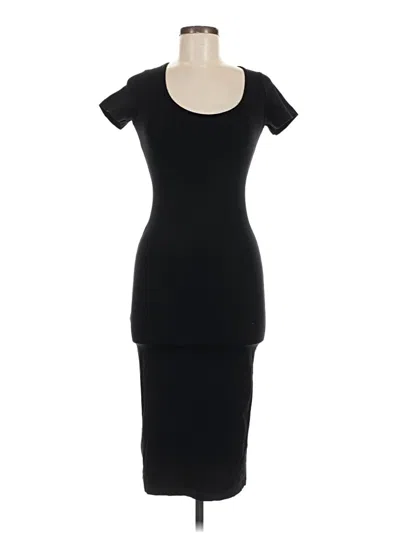 Pre-owned Asos Design Cocktail Dress In Black