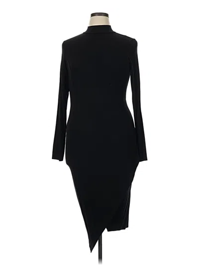 Pre-owned Asos Design Cocktail Dress In Black