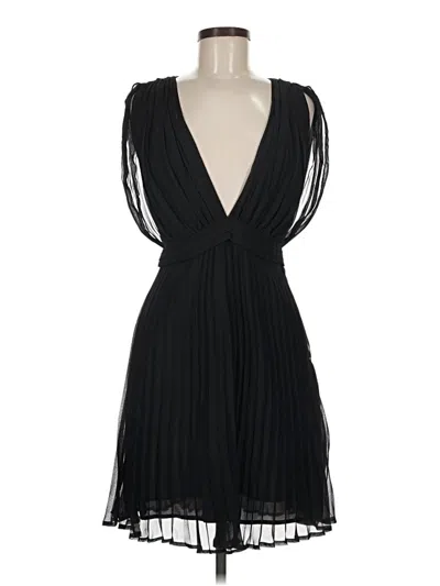 Pre-owned Asos Design Cocktail Dress In Black
