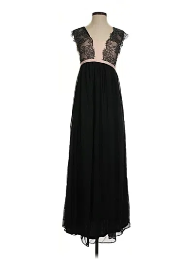 Pre-owned Asos Design Cocktail Dress In Black