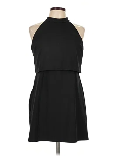 Pre-owned Asos Design Cocktail Dress In Black