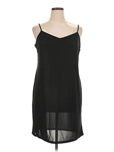 Pre-owned Asos Design Cocktail Dress In Black