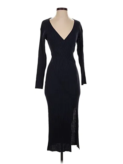 Pre-owned Asos Design Cocktail Dress In Black