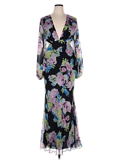Pre-owned Asos Design Cocktail Dress In Black