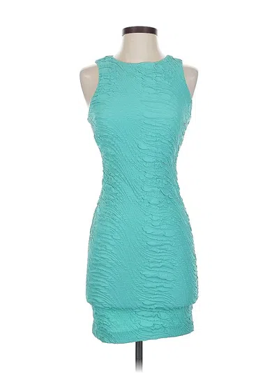 Pre-owned Asos Design Cocktail Dress In Blue
