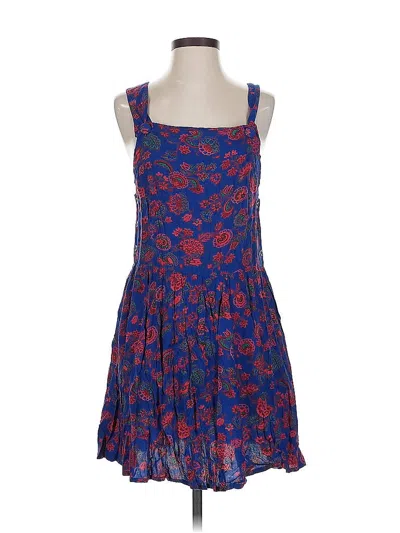 Pre-owned Asos Design Cocktail Dress In Blue