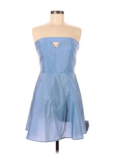 Pre-owned Asos Design Cocktail Dress In Blue