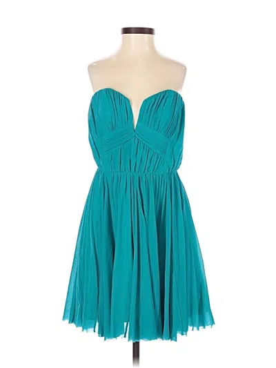 Pre-owned Asos Design Cocktail Dress In Blue