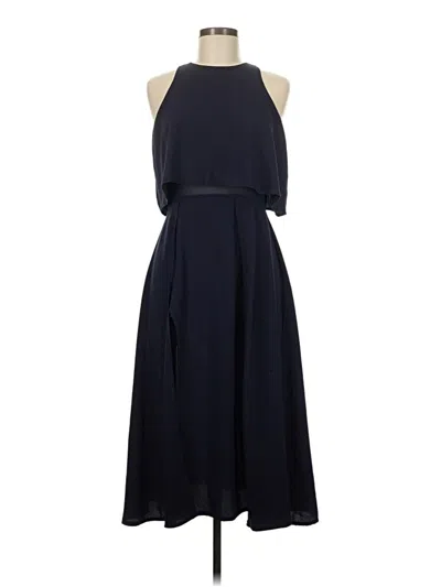 Pre-owned Asos Design Cocktail Dress In Blue