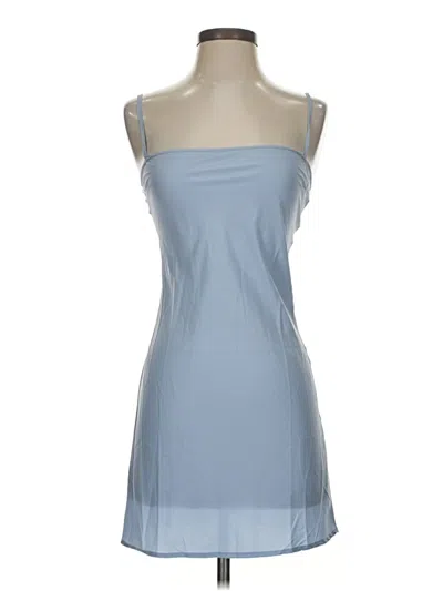 Pre-owned Asos Design Cocktail Dress In Blue