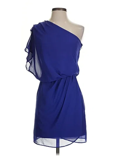 Pre-owned Asos Design Cocktail Dress In Blue