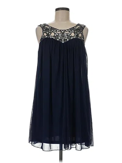 Pre-owned Asos Design Cocktail Dress In Blue