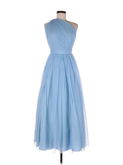 Pre-owned Asos Design Cocktail Dress In Blue