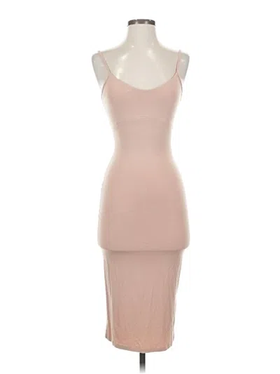 Pre-owned Asos Design Cocktail Dress In Brown