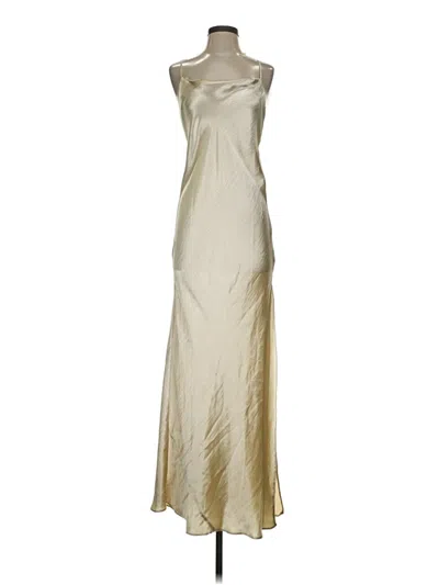 Pre-owned Asos Design Cocktail Dress In Gold