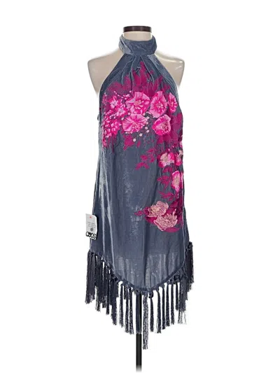 Asos Design Cocktail Dress In Gray