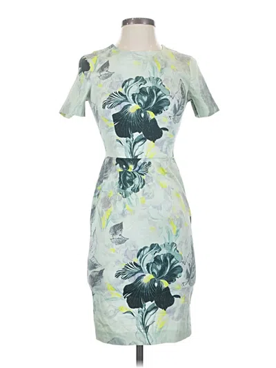 Pre-owned Asos Design Cocktail Dress In Gray