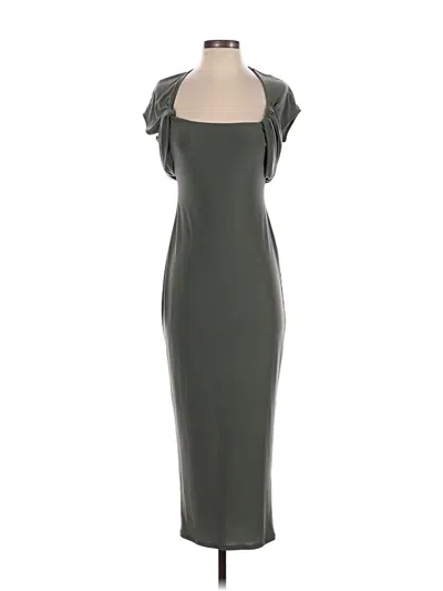 Pre-owned Asos Design Cocktail Dress In Gray