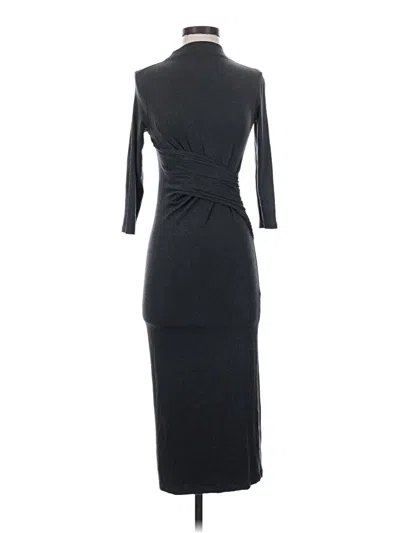Pre-owned Asos Design Cocktail Dress In Gray