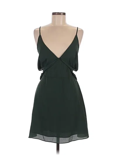 Pre-owned Asos Design Cocktail Dress In Green