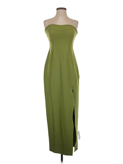 Pre-owned Asos Design Cocktail Dress In Green