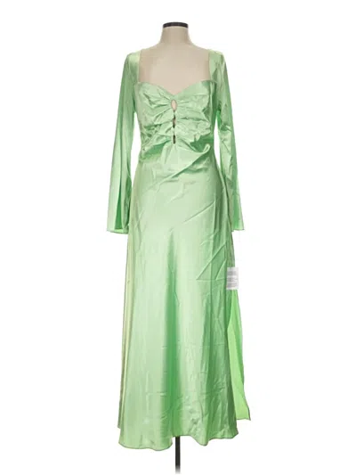 Asos Design Cocktail Dress In Green