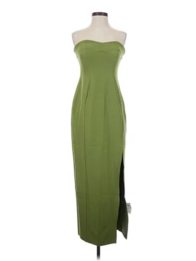 Pre-owned Asos Design Cocktail Dress In Green