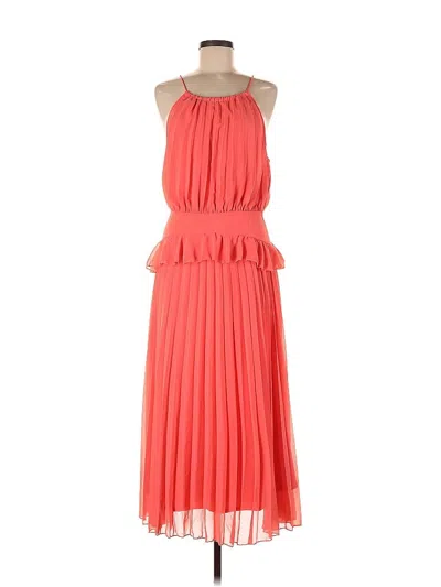 Pre-owned Asos Design Cocktail Dress In Orange
